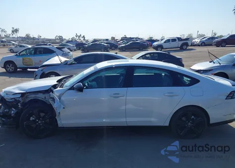 2025 Honda Accord Hybrid Sport-L из США, поврежденный, VIN 1HGCY2F78SA052836